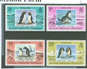 British Antarctic Territory #72-75