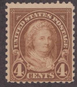636 Martha Washington MNH Single    
