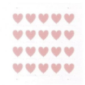 LOVE 2020 Forever stamps 5 sheets total 100pcs