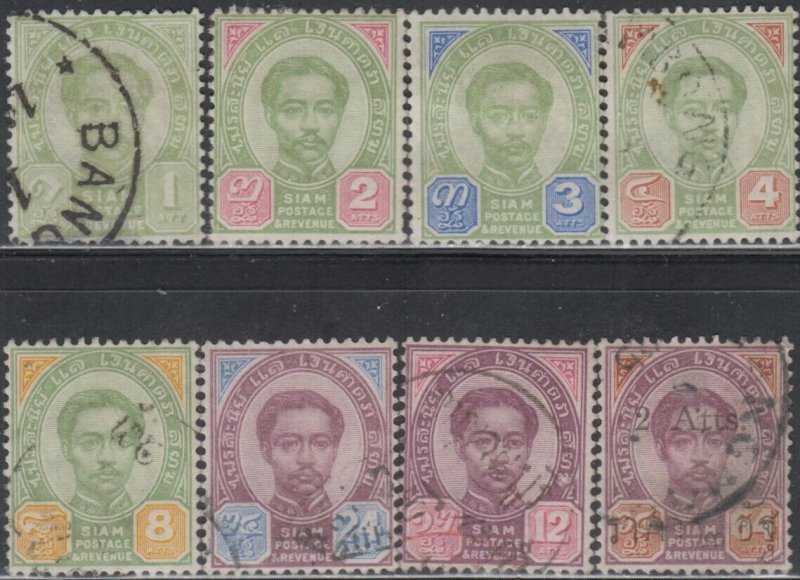 Thailand  Sc #  11-18   USED   Valued $ 56.25