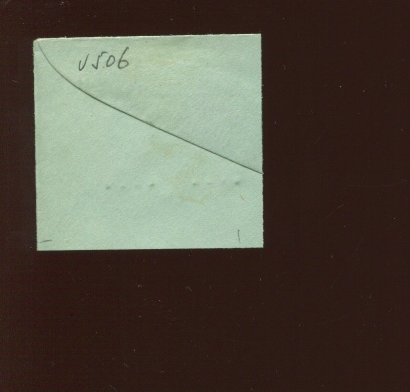 U506 Washington Surcharge Full Corner Cut Square  (By 860)