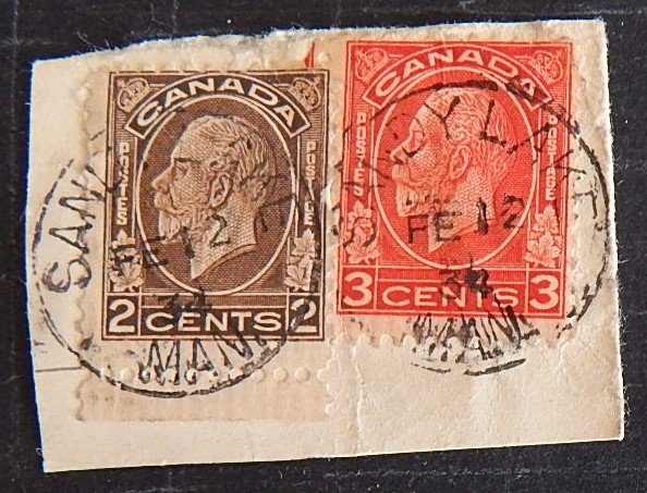 Canada, 2 and 3 cents, SC #196, SC #197, (1399-1404-T)