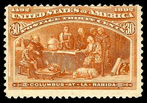 U.S. COLUMBIAN ISSUE 239  Mint (ID # 80619)