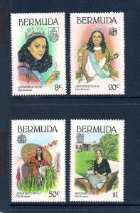 BERMUDA Sc#397-400 Set MINT NEVER HINGED