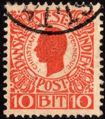 Danish West Indies Scott 32 Used.