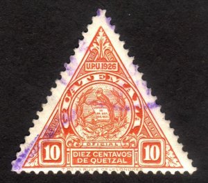 1929, Guatemala, 10c, Used, Sc O11