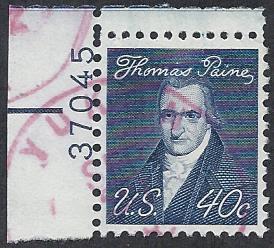 1292a,used plate # 37045