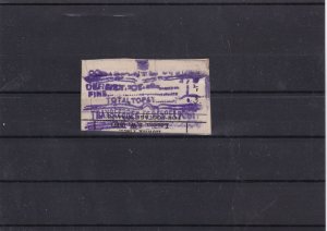 london south west railway stamp ref 10859