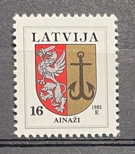 (665) LATVIA 1995 : Sc# 370 AINAZI 1995 MUNICIPAL ARMS - MNH VF