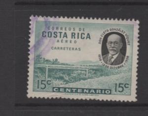 Costa Rica Scott #  C276  USED  singles