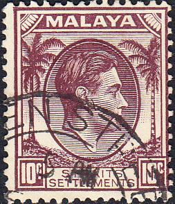 Straits Settlements   #244 Used