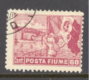 Fiume Sc # 52 used (RS)