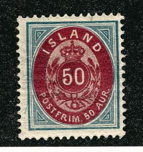 Elusive Mint Iceland #19 VF+ sm hr SC$100 Tough so nice!...Make me an OFFER!