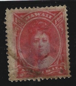 HAWAII Scott #49 Used $1.00 2019 CV $275.00