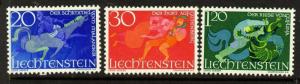 Liechtenstein 421-3 MNH Fairy Tales, Dragon