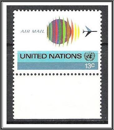 UN New York #C19 Airmail MNH