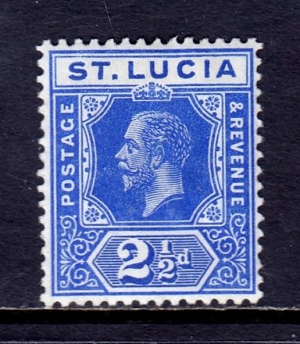St. Lucia - Scott #67 - MH - Gum bump - SCV $4.50
