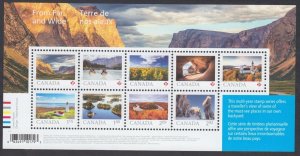 Canada -*NEW* From Far And Wide Souvenir Sheet - 2024 - MNH