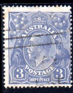 Australia 72b U, perf 14   CV$10