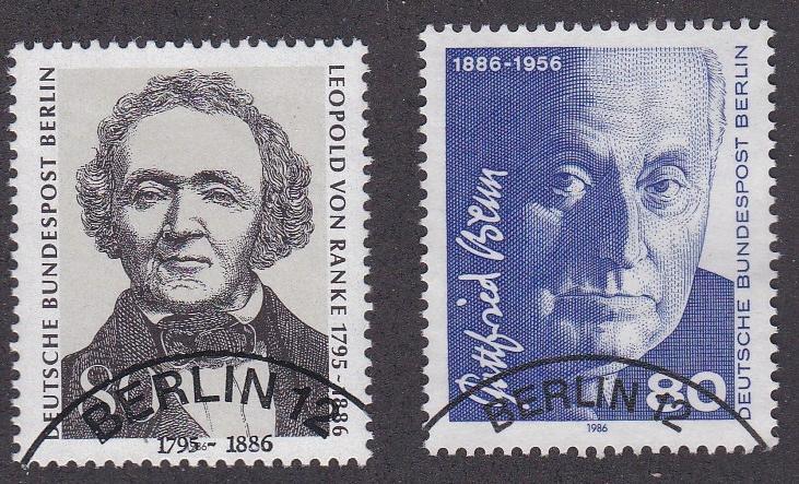 Germany - Berlin # 9N510-511, Historian & Writer, Used Set