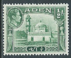 Aden, Sc #16, 1/2a MH