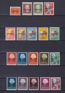 Netherlands New Guinea United Nations  #1-19 UNTEA  MH  1962 temporary authority
