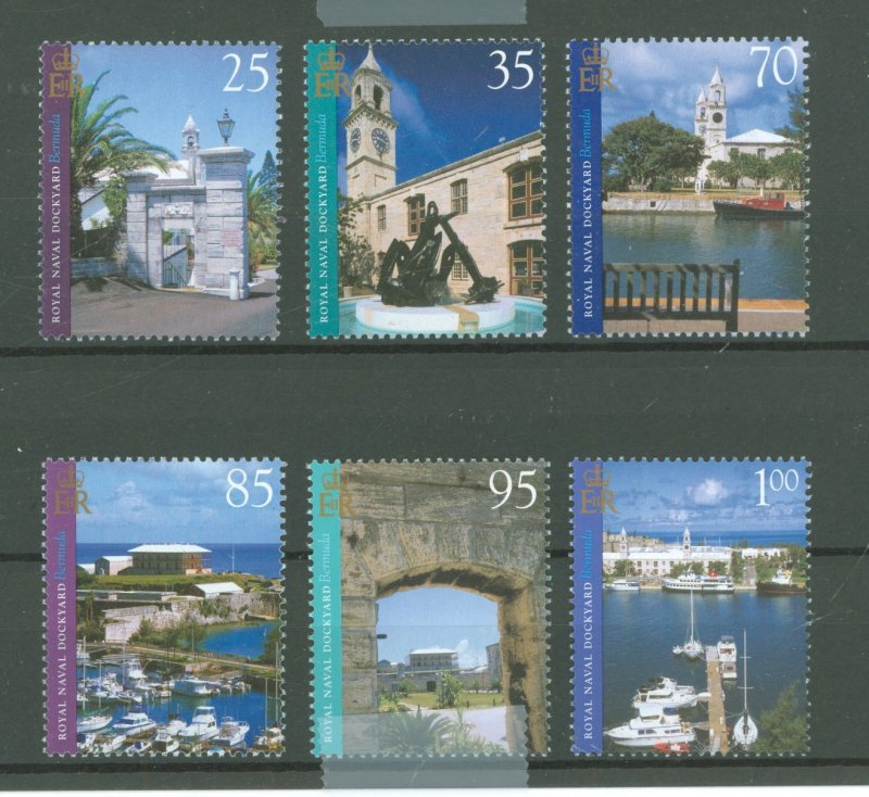 Bermuda #874-879  Single (Complete Set)