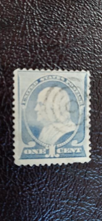 US Scott # 212. used from 1887; F/VF centering