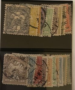 Hungary, 1901, SC 47-66, Full Used Set