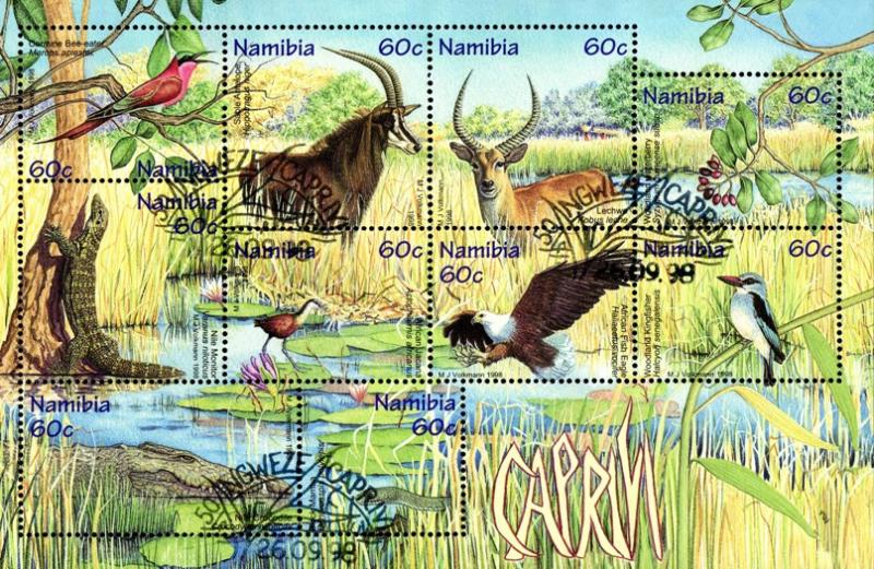 Namibia - 1998 Caprivi MS Used SG 808a