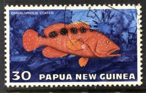 STAMP STATION PERTH Papua New Guinea #444 Fish Used