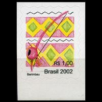 BRAZIL 2002 - Scott# 2877A Musical-Berimbau 1r NH