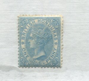 British Honduras QV 1866 1d mint o.g. hinged