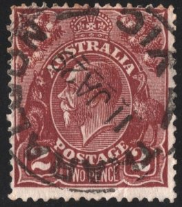 Australia SC#70 2d King George V (1928) Used