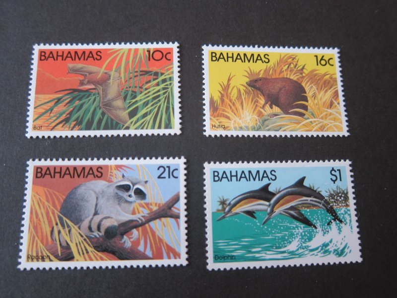 Bahamas 1982 Sc 514-7 animal set MNH