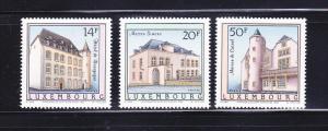 Luxembourg 898-900 Set MNH Buildings (A)