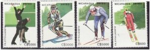 Nicaragua - Olympic Games - 7 Stamp Set & S/S C1180-7