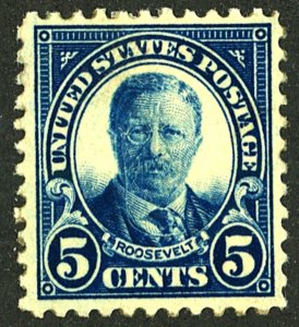 U.S. #557 MINT OG HR