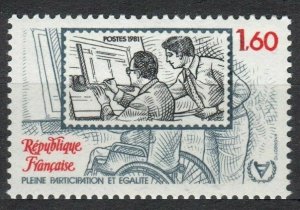 1981 France 2291 International Year of Disabled Persons