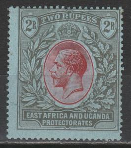 EAST AFRICA & UGANDA 1921 KGV 2R WMK MULTI SCRIPT CA