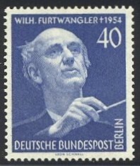 Scott #9N115 Wilhelm Furtwangler MNH