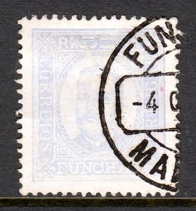 Funchal - Scott #6a - Used - Crease and lt. thin on hinge - SCV $5.50