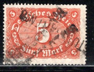 Germany Reich Scott # 153, used, Mi # 174a, exp h/s