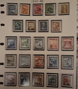 AUSTRIA 1945-1946 Stamp Lot Used Unused Mint MH   T19724