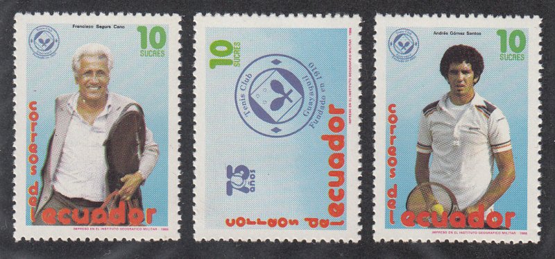 Ecuador Scott #1126-1128 MNH