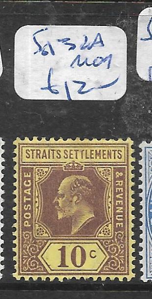 MALAYA STRAITS SETTLEMENTS (P1106B)  KE 10C  SG 132A   MOG