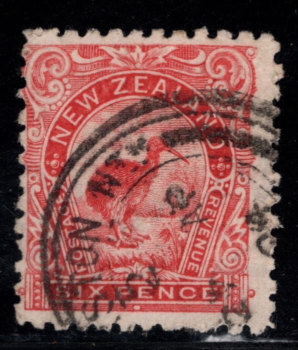 New Zealand Scott 115 Used Kiwi Bird stamp perf 11, wmk  61 CV $8.50