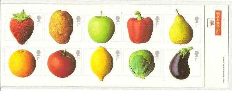 GB 2003 Fruit & Veg Sheetlet SG2348A - Still Sealed