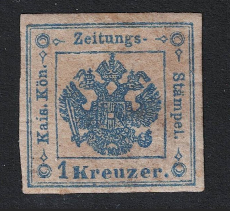 Austria SC# PR2 Mint Full Gum / Toning - S18095