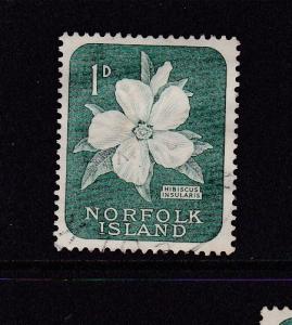 Norfolk Island 1960 Defin 1d Used SG24